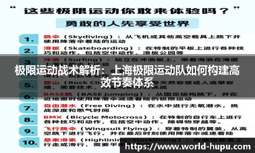 极限运动战术解析：上海极限运动队如何构建高效节奏体系